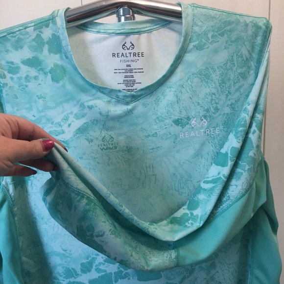 NWOT Realtree Swim Sun protect Rashguard performance light fast-dry long sleeve - Picture 4 of 11